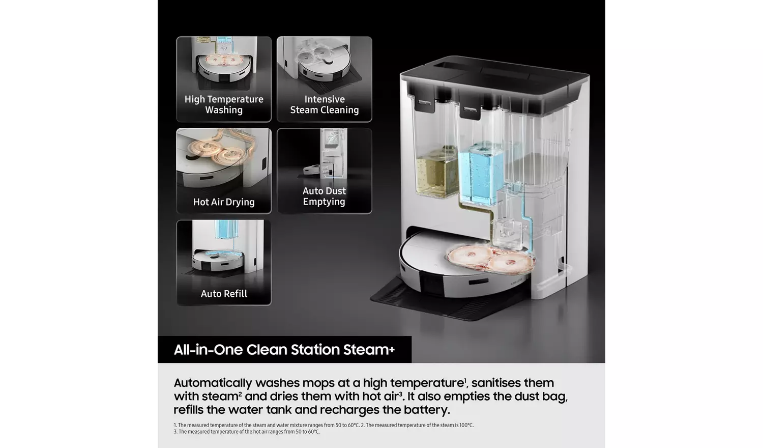 Samsung Bespoke Jet Bot Combo+ Robot Vacuum Cleaner - Image 5
