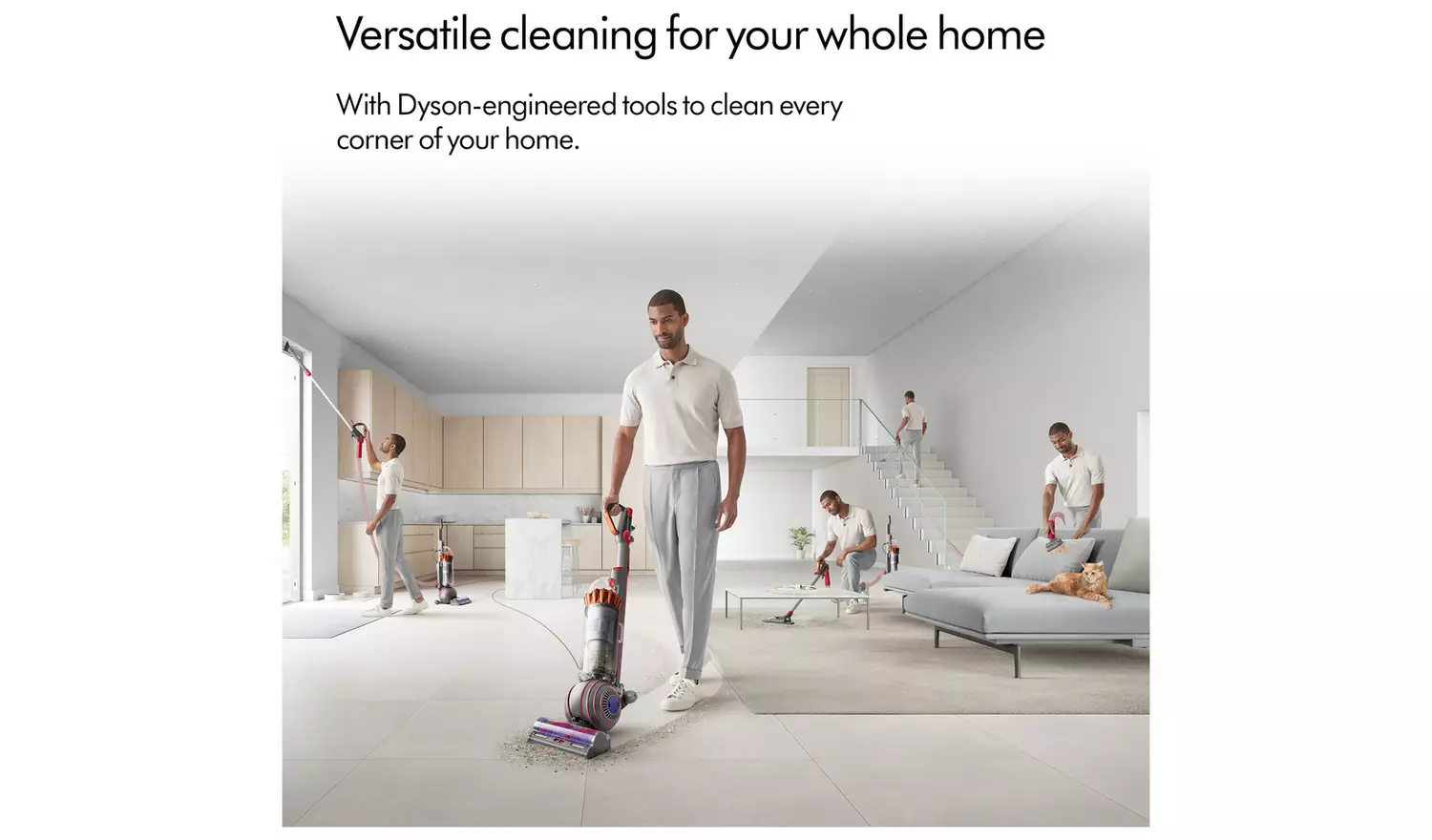 Dyson Ball Animal Multifloor Corded Upright Vacuum Cleaner - Image 5