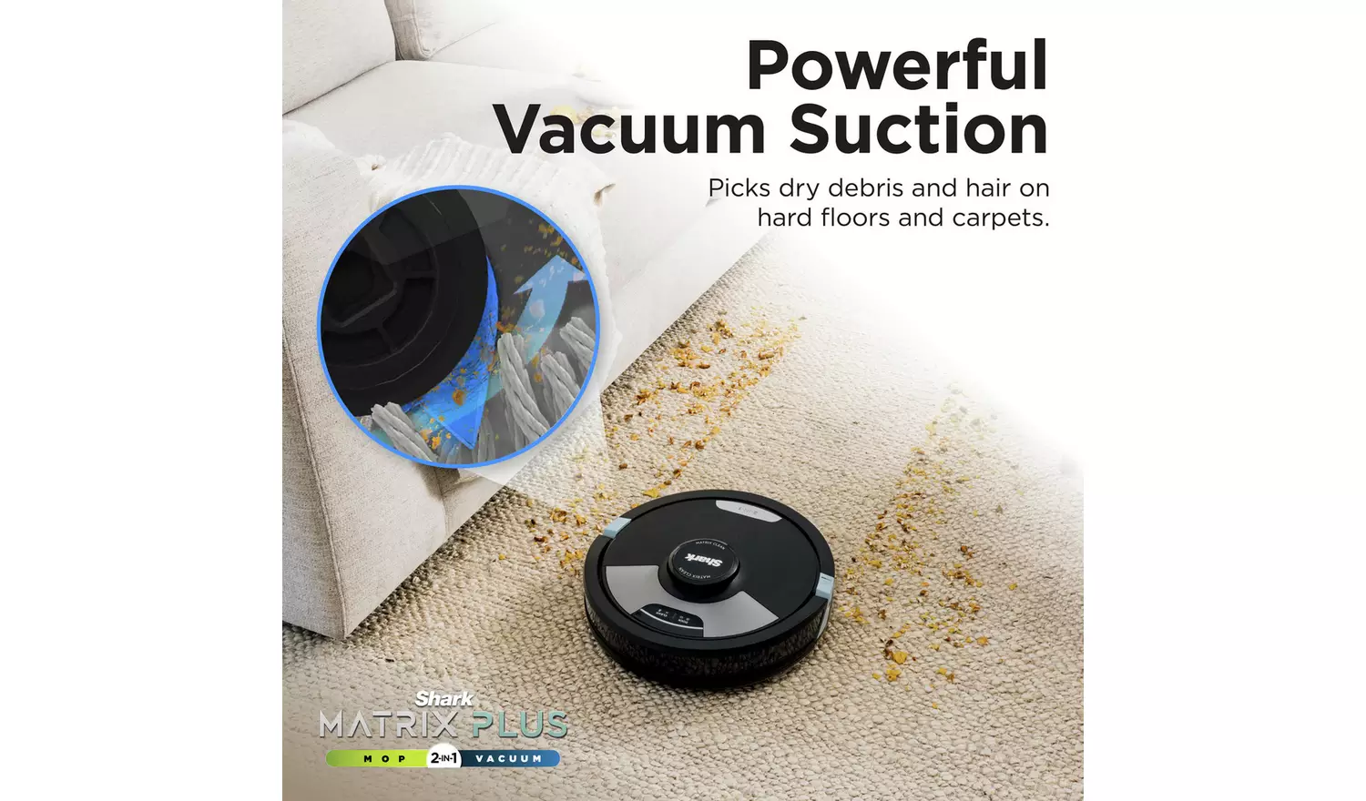 Shark Matrix Plus 2in1 Self-Empty Robot Vacuum Cleaner & Mop - Image 11