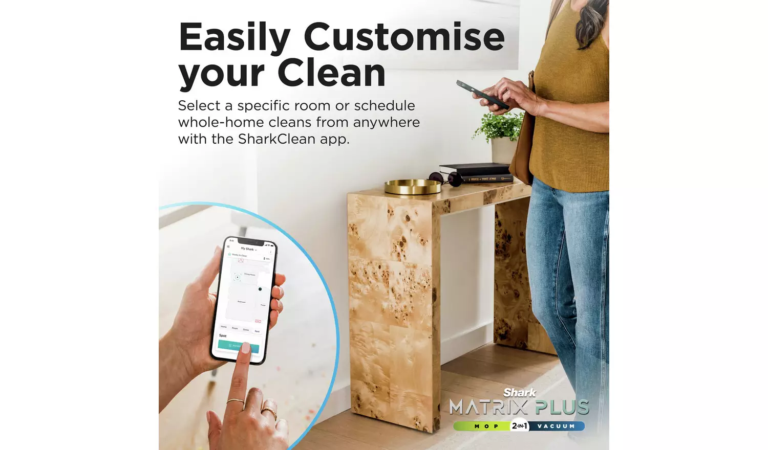 Shark Matrix Plus 2in1 Self-Empty Robot Vacuum Cleaner & Mop - Image 3