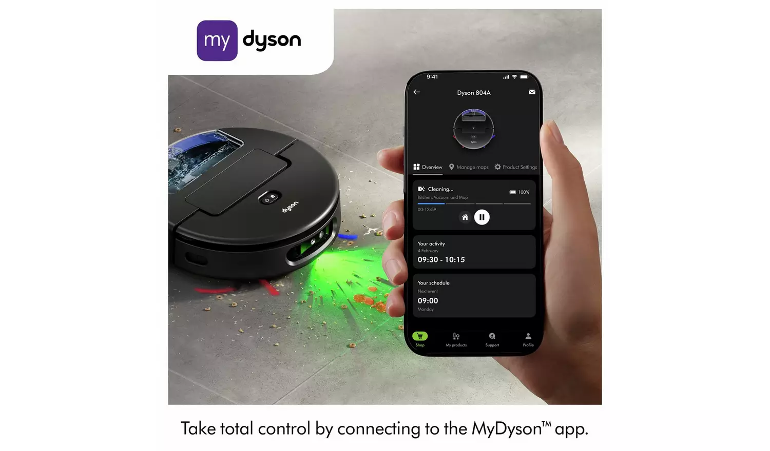 Dyson Spot + Scrub Ai Self Empty Robot Vacuum Cleaner - Image 9